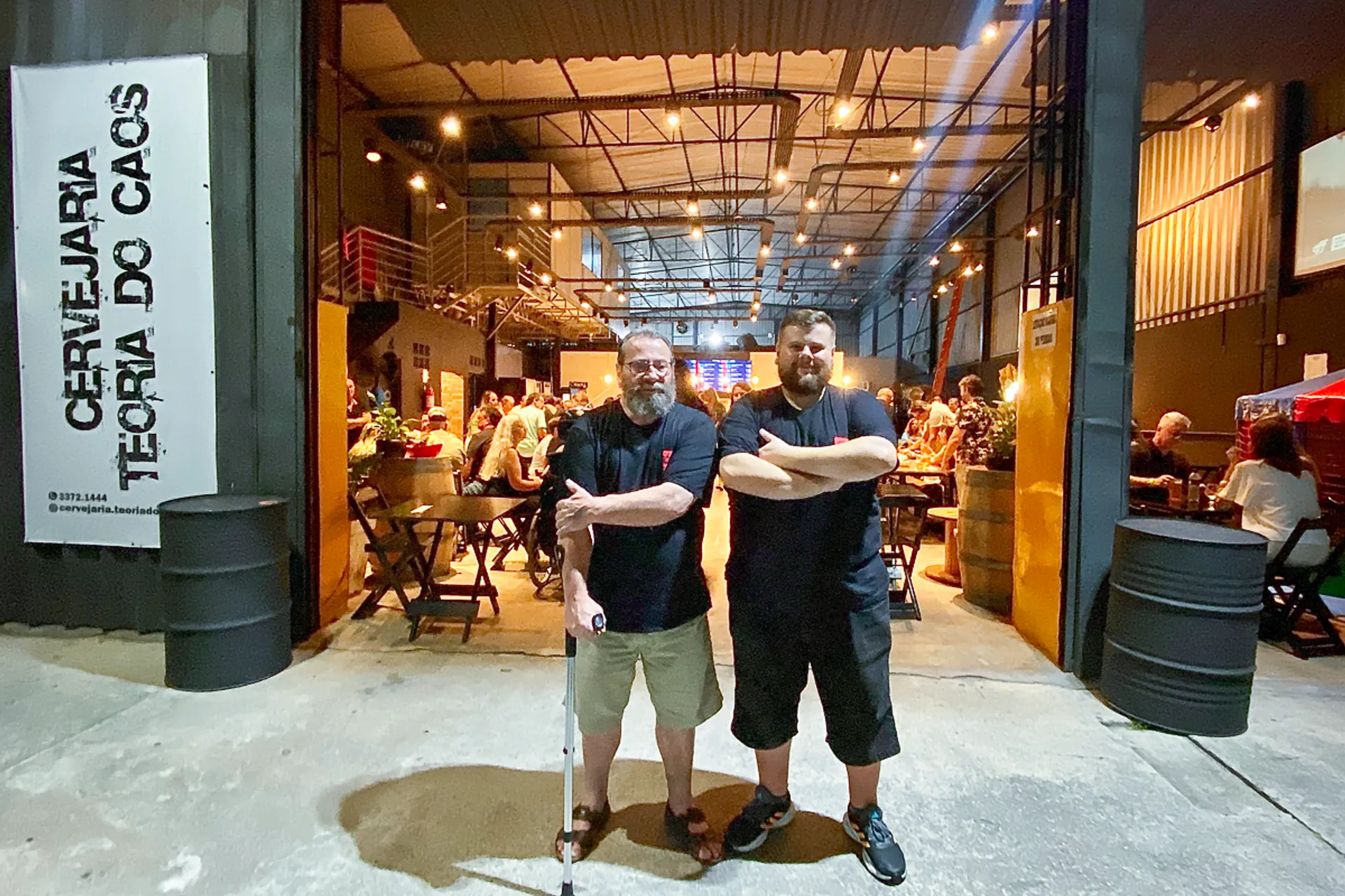 Entrada do BrewPub Teoria do Caos